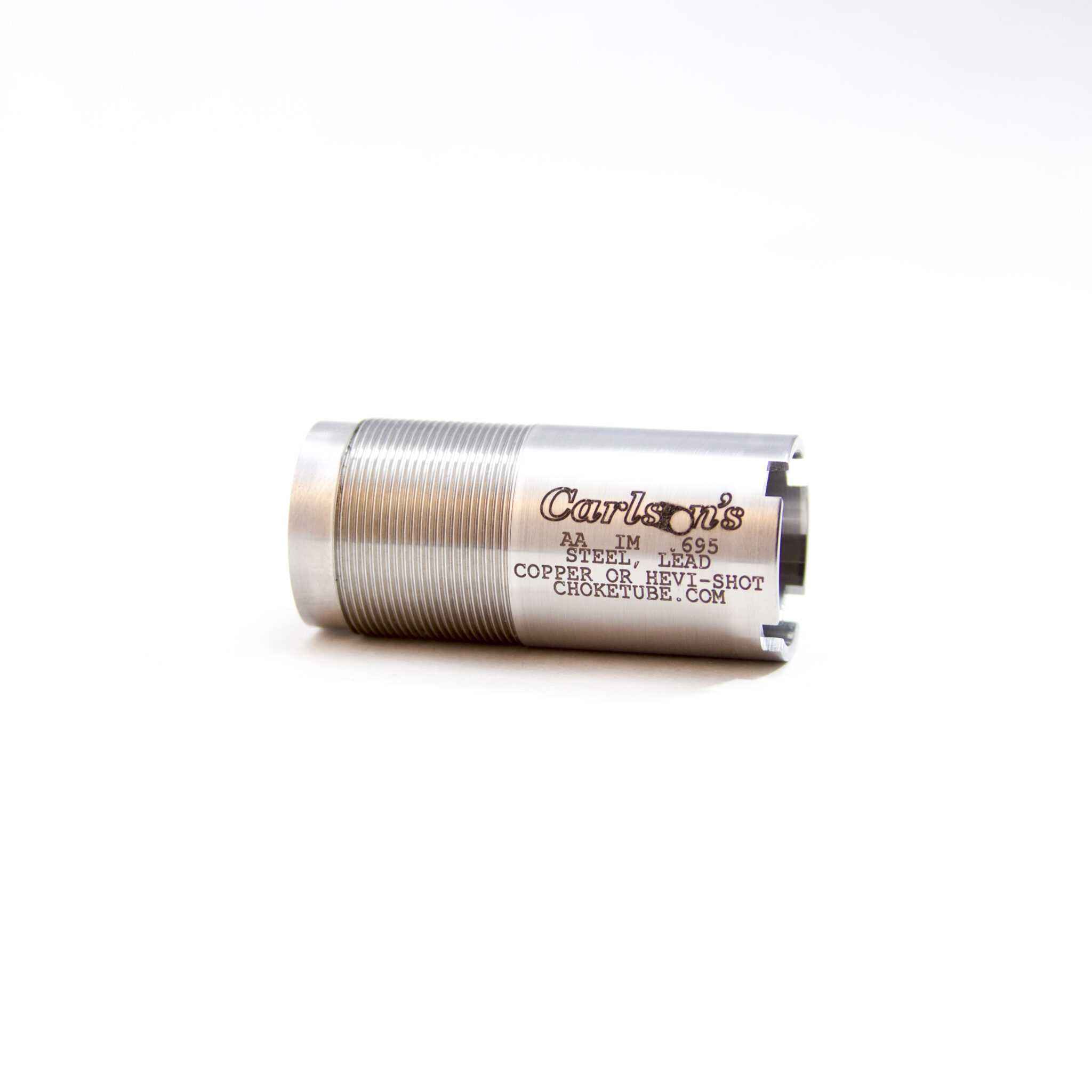 Carlson's Extended Turkey Choke Tube - 12 Gauge, 0.665", Stainless Steel For Winchester/Browning/Mossberg