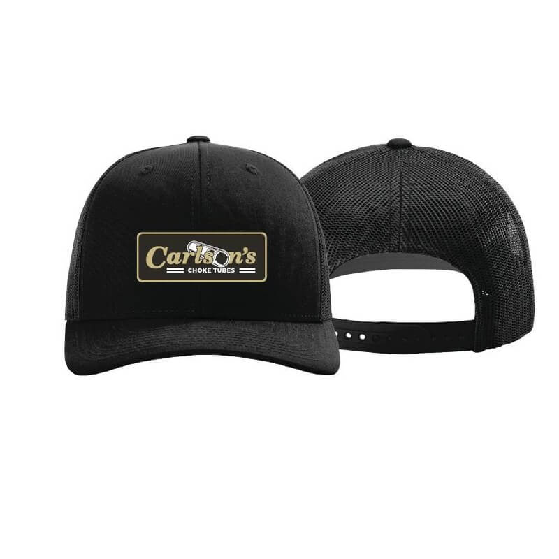 Snapback Black Hat w Color patch