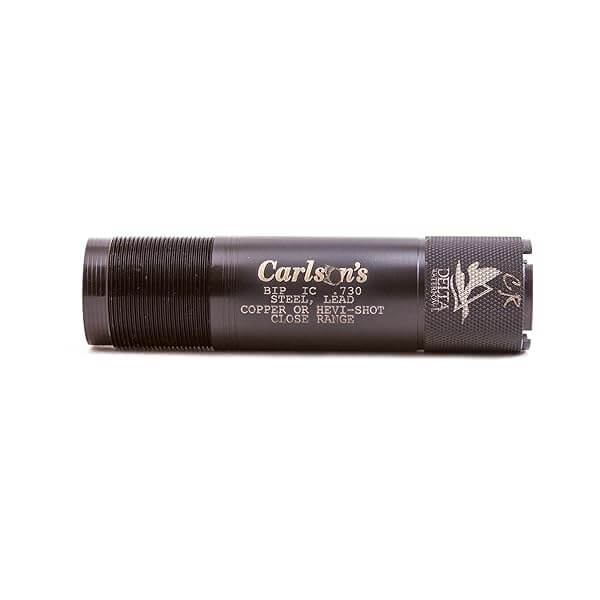 CARLSON'S Choke Tubes 12 Gauge for Browning Invector Plus | Blued Steel | Delta Waterfowl Extended Choke Tube | Made in USA