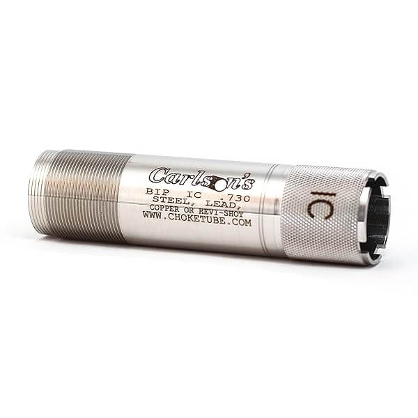 CARLSON'S Choke Tubes 12 Gauge for Browning Invector Plus [ Improved Cylinder | 0.730 Diameter ] Stainless Steel | Sporting Clays Choke Tube | Made in USA
