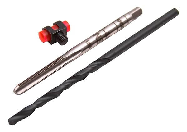 CARLSON’S Choke Tubes Front with #31 Drill Bit & Plug Tap, Orange, 6 x 48