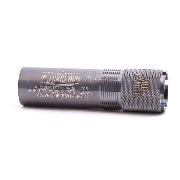 Carlson’SBeretta Benelli Mobil 12 Gauge Black Cloud Waterfowl Choke Tube, MR, Black