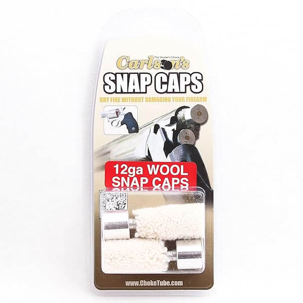Carlsons Snap Cap [ 12 Gauge ] Aluminum Wool Dummy Shell | Dry Fire Training for Practice